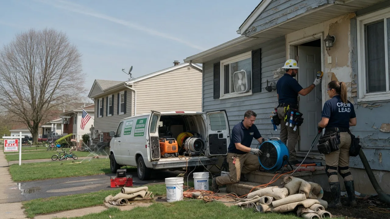 Flood Cleanup in Erick, OK near me