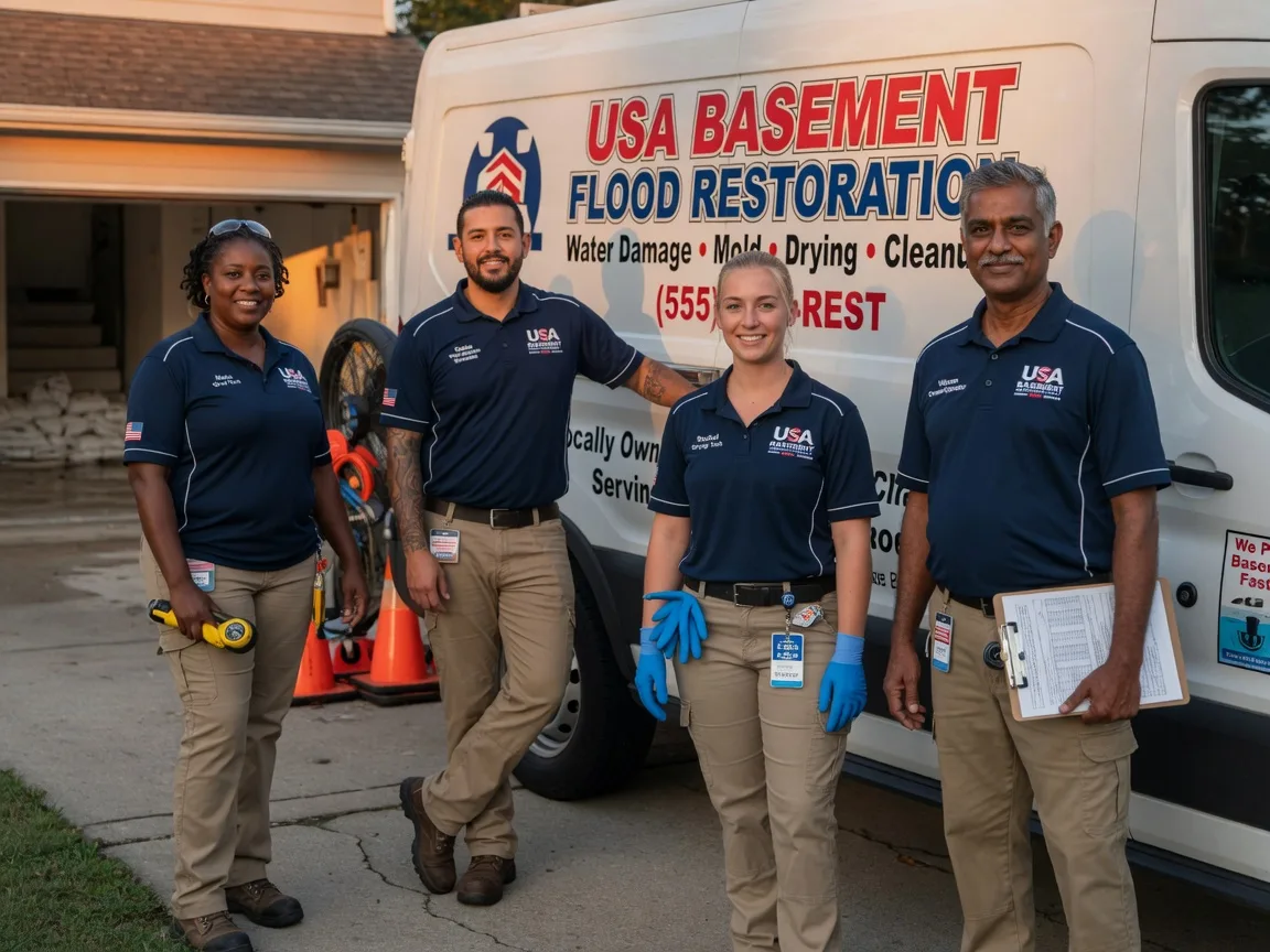 Basement Flood Cleanup company in Erick, OK